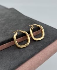 22 AYAR ALTIN 2 ÇAPINDA HALKA KÜPE