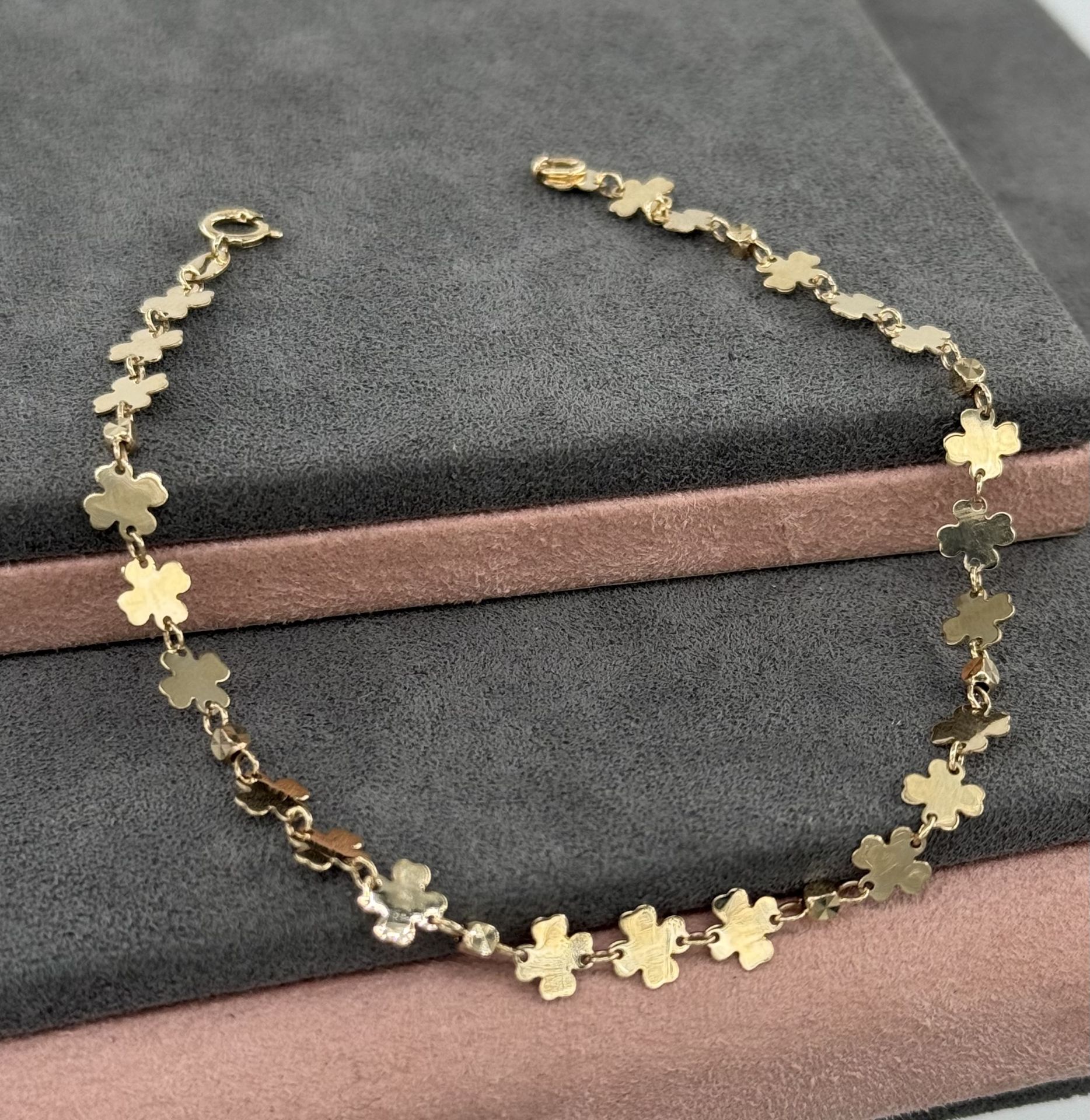 14 AYAR ALTIN YONCA BİLEKLİK