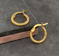 22 AYAR ALTIN 1.7 ÇAPLI HALKA KÜPE