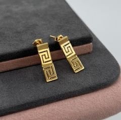 22 AYAR ALTIN GREEK KEY SET