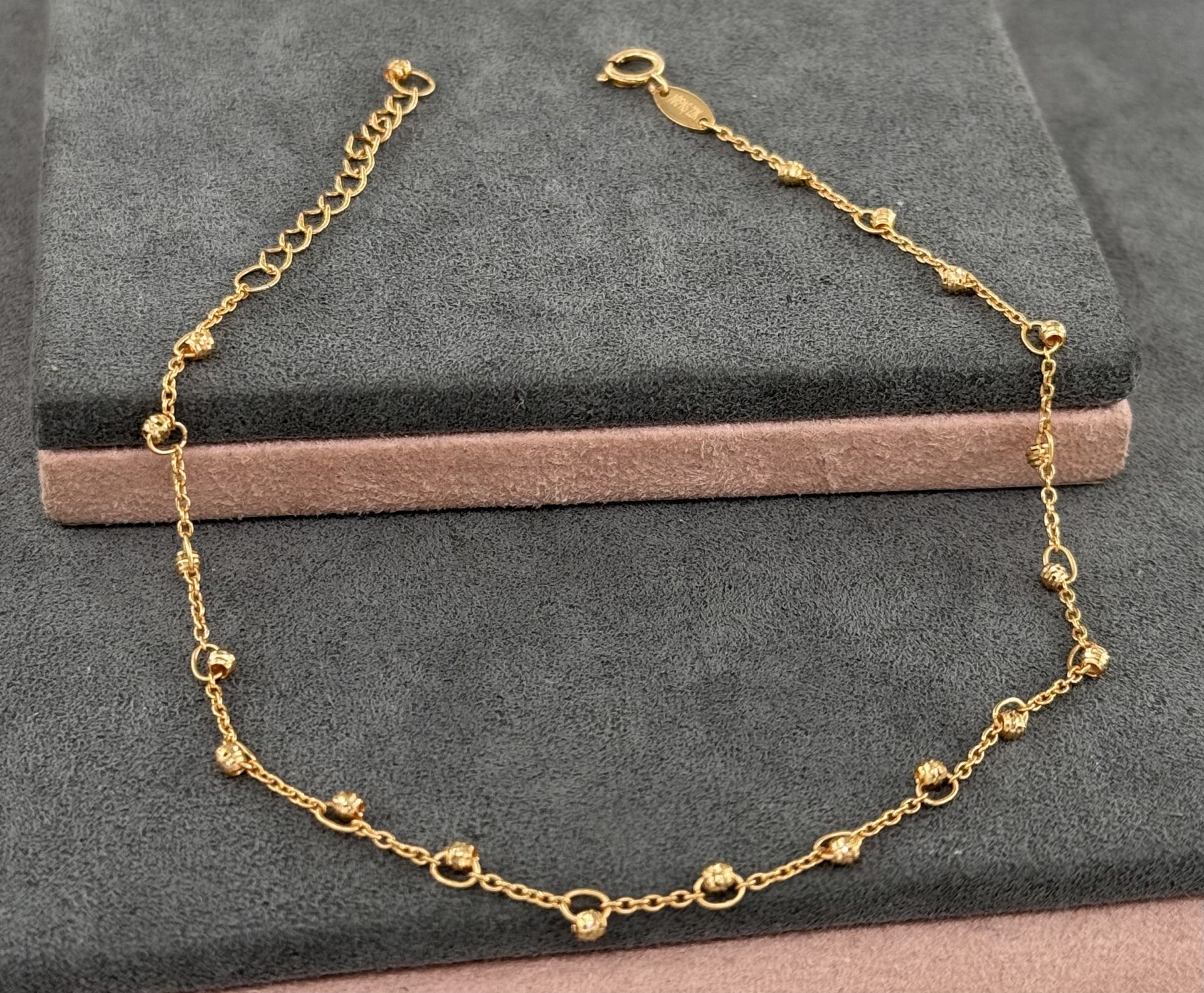 22 AYAR ALTIN DORİKA TOPLU BİLEKLİK