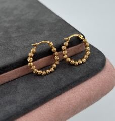 22 AYAR ALTIN 2 DORİKA HALKA KÜPE