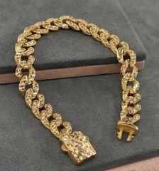 22 AYAR ALTIN İŞLEMELİ GURMET BİLEKLİK