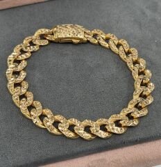 22 AYAR ALTIN İŞLEMELİ GURMET BİLEKLİK