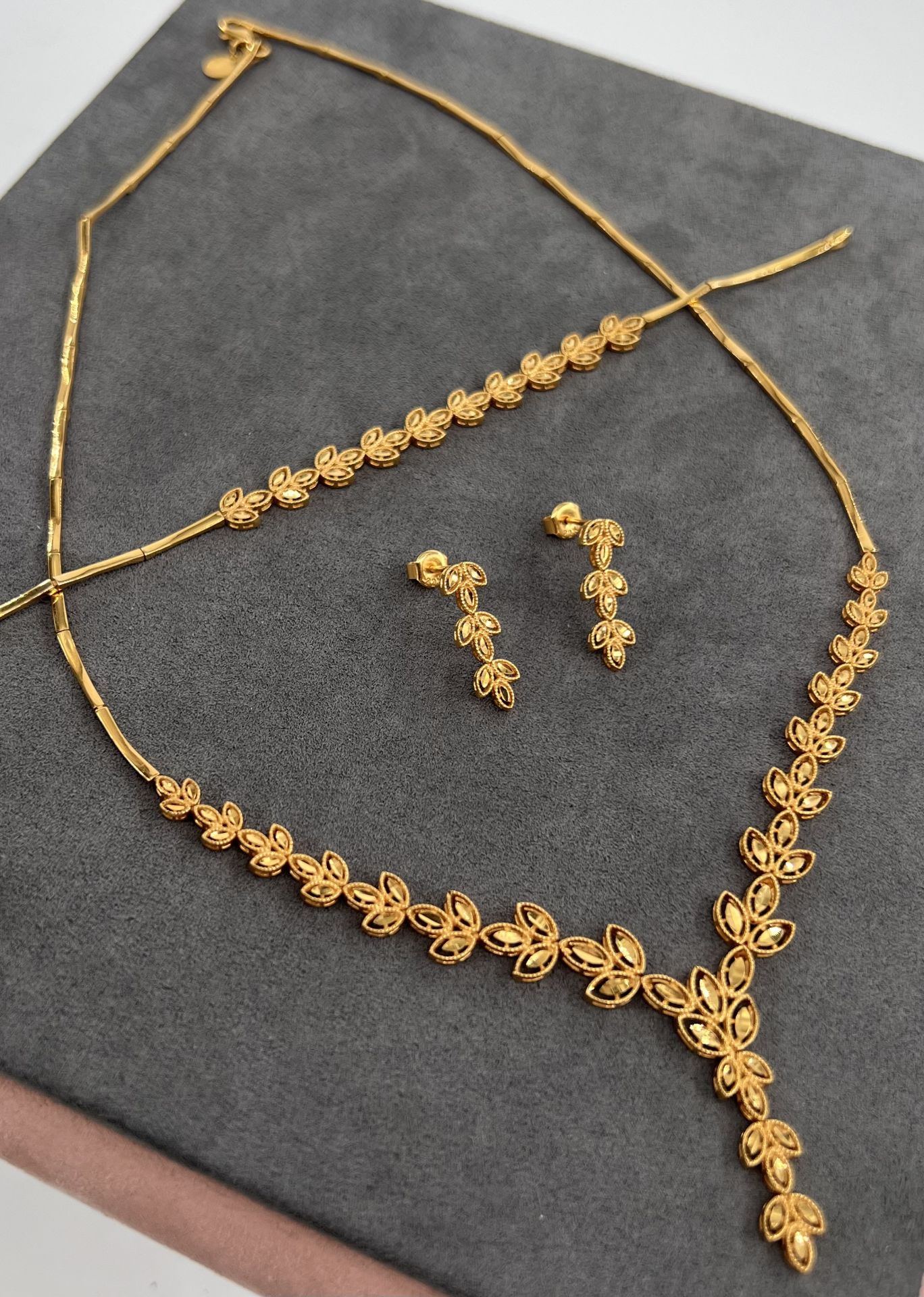 22 AYAR ALTIN BAŞAK SET