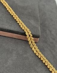 22 AYAR ALTIN BAŞAK BİLEKLİK