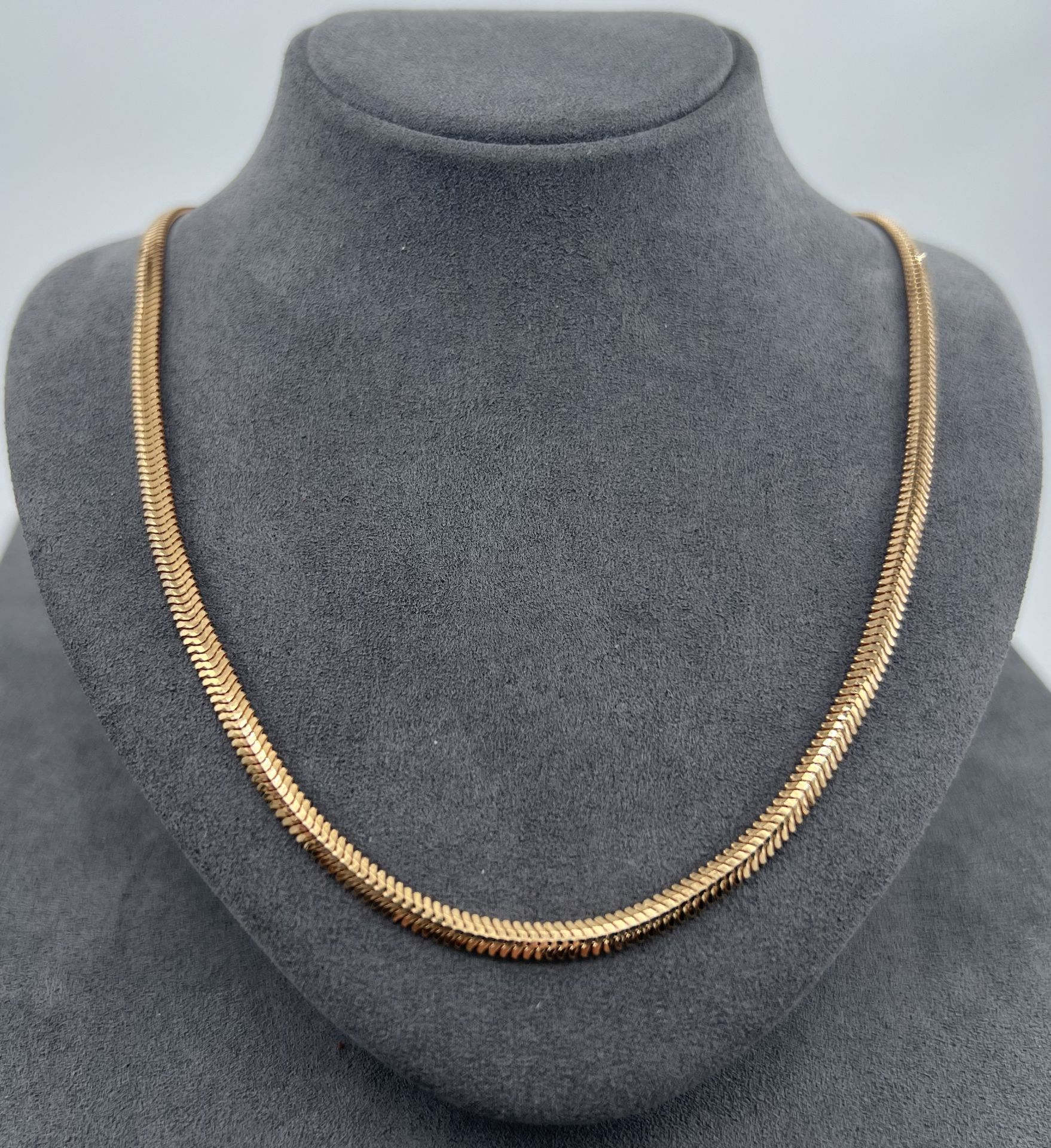 22 AYAR ALTIN İTALYAN HASIR EZME ZİNCİR
