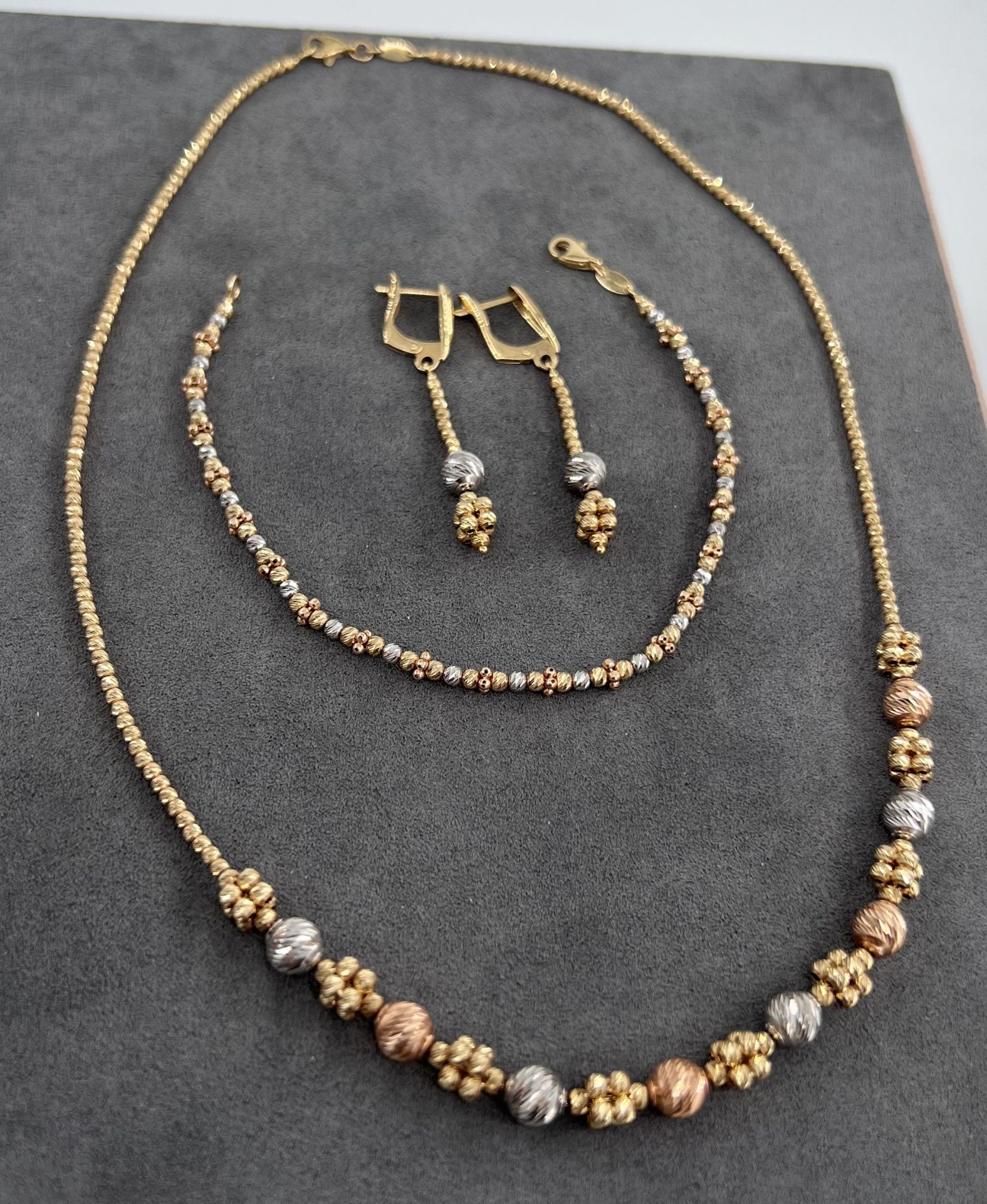 14 AYAR ALTIN DORİKA TOPLU SET