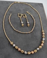 14 AYAR ALTIN DORİKA TOPLU SET