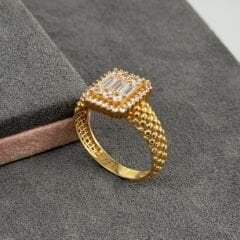 22 AYAR ALTIN BAGET YÜZÜK