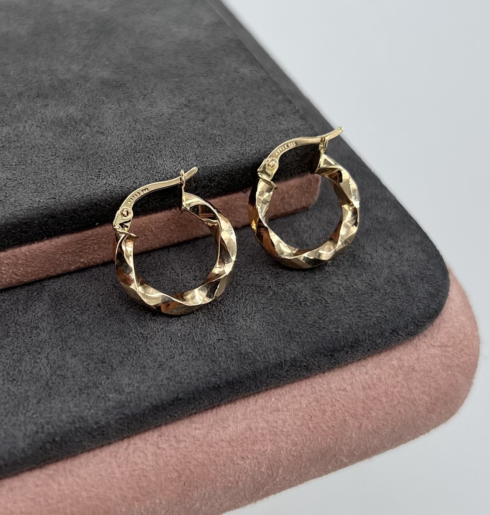 14 AYAR ALTIN 1.4 ÇAPLI HALKA KÜPE