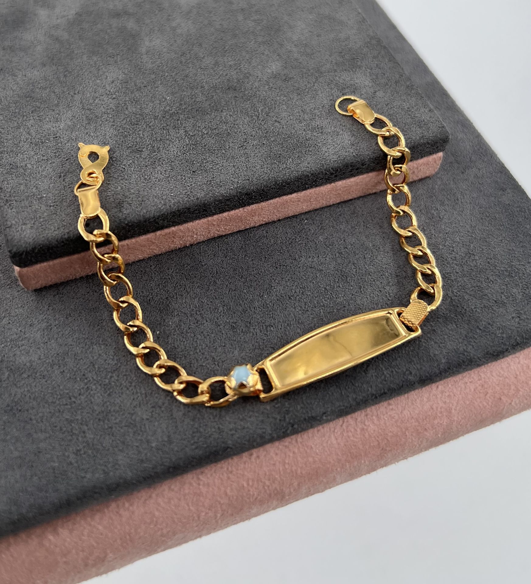 22 AYAR ALTIN ÇOCUK BİLEKLİĞİ