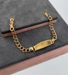 22 AYAR ALTIN ÇOCUK BİLEKLİĞİ