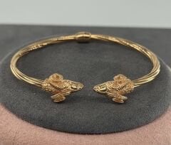 22 AYAR ALTIN KOÇBAŞ KELEPÇE BİLEZİK