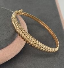 22 AYAR ALTIN MİDYE KELEPÇE BİLEZİK