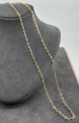 14 AYAR ALTIN ZİNCİR 50 CM UZUNLUK