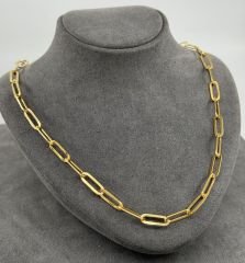 22 AYAR ALTIN ATAÇ ZİNCİR 60 CM UZUNLUK