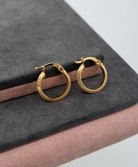 22 AYAR ALTIN 1.5 ÇAPLI HALKA KÜPE