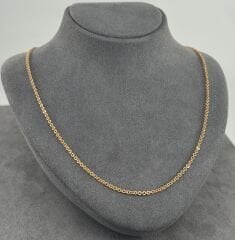 22 AYAR ALTIN ZİNCİR 55 CM UZUNLUK
