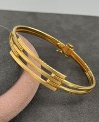 22 AYAR ALTIN KABURGA KELEPÇE BİLEZİK