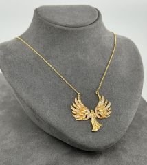 22 AYAR ALTIN MELEK KOLYE