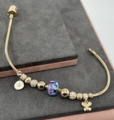 14 AYAR ALTIN ŞANS BİLEKLİĞİ