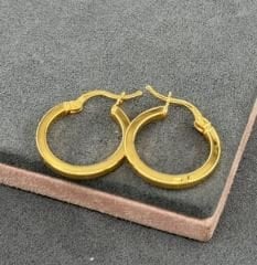 22 AYAR ALTIN 2.2 ÇAPLI HALKA KÜPE