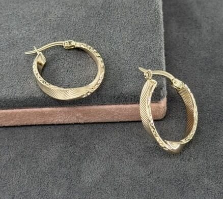 14 AYAR ALTIN 1.8 ÇAPLI HALKA KÜPE