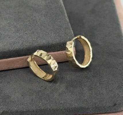 14 AYAR ALTIN 1.5 ÇAPLI HALKA KÜPE