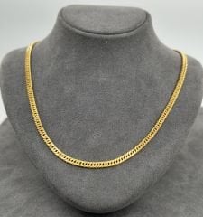22 AYAR ALTIN GURMET ZİNCİR 65 CM UZUNLUK