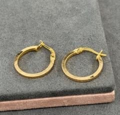 22 AYAR ALTIN 2.2 ÇAPLI HALKA KÜPE