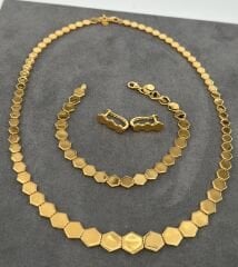 22 AYAR ALTIN PETEK SET