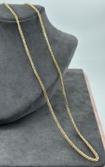 14 AYAR ALTIN PALMİYE ZİNCİR