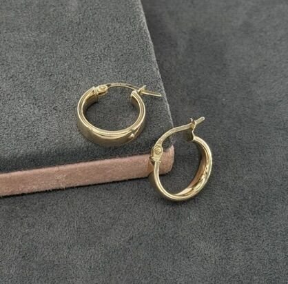 14 AYAR ALTIN 1.4 ÇAPLI HALKA KÜPE