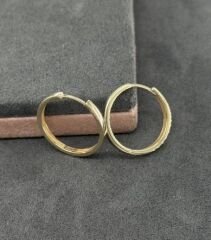 14 AYAR ALTIN 1.8 ÇAPLI HALKA KÜPE