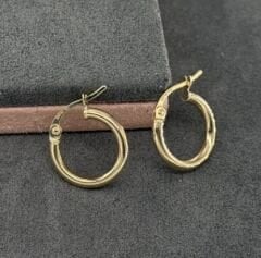 14 AYAR ALTIN 1.2 ÇAPLI HALKA KÜPE