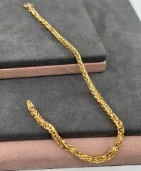 22 AYAR ALTIN PALMİYE BİLEKLİK