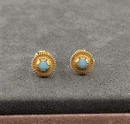 22 AYAR ALTIN ÇOCUK KÜPESİ