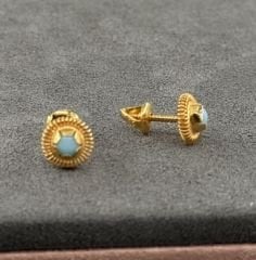 22 AYAR ALTIN ÇOCUK KÜPESİ