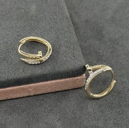 14 AYAR ALTIN 1.5 ÇAPLI ÇİVİ KÜPE