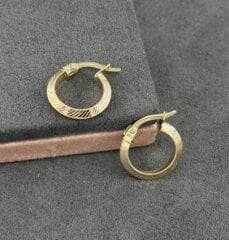 14 AYAR ALTIN 1.3 ÇAPLI HALKA KÜPE