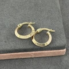 14 AYAR ALTIN 1.3 ÇAPLI HALKA KÜPE