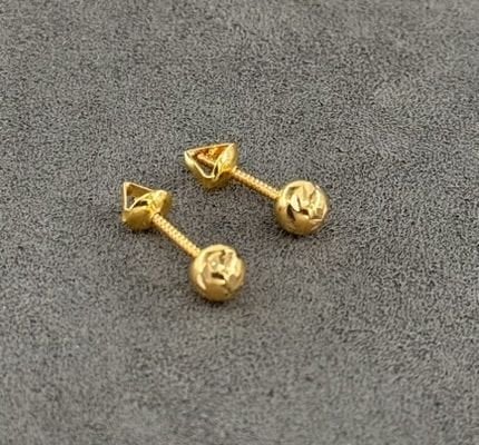 22 AYAR ALTIN ÇOCUK KÜPESİ