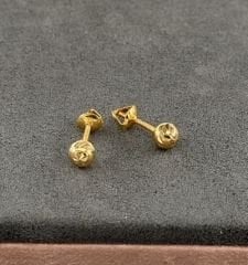 22 AYAR ALTIN ÇOCUK KÜPESİ