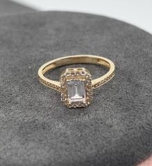 14 AYAR ALTIN BAGET YÜZÜK