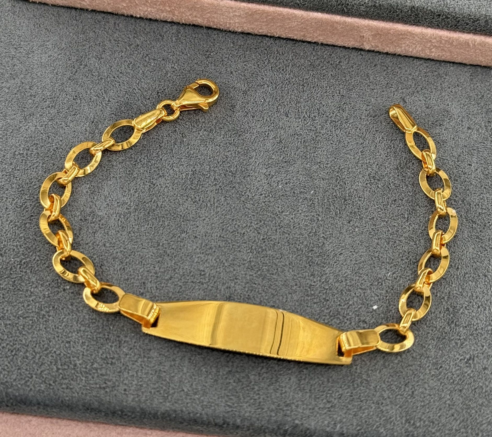 22 AYAR ALTIN ÇOCUK BİLEKLİĞİ