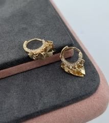 14 AYAR ALTIN HAREKETLİ KÜPE