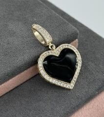 14 AYAR ALTIN KALP KOLYE UCU