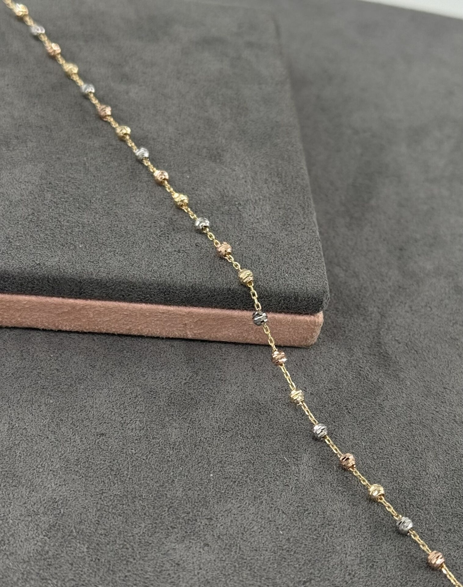 14 AYAR ALTIN DORİKA TOPLU BİLEKLİK