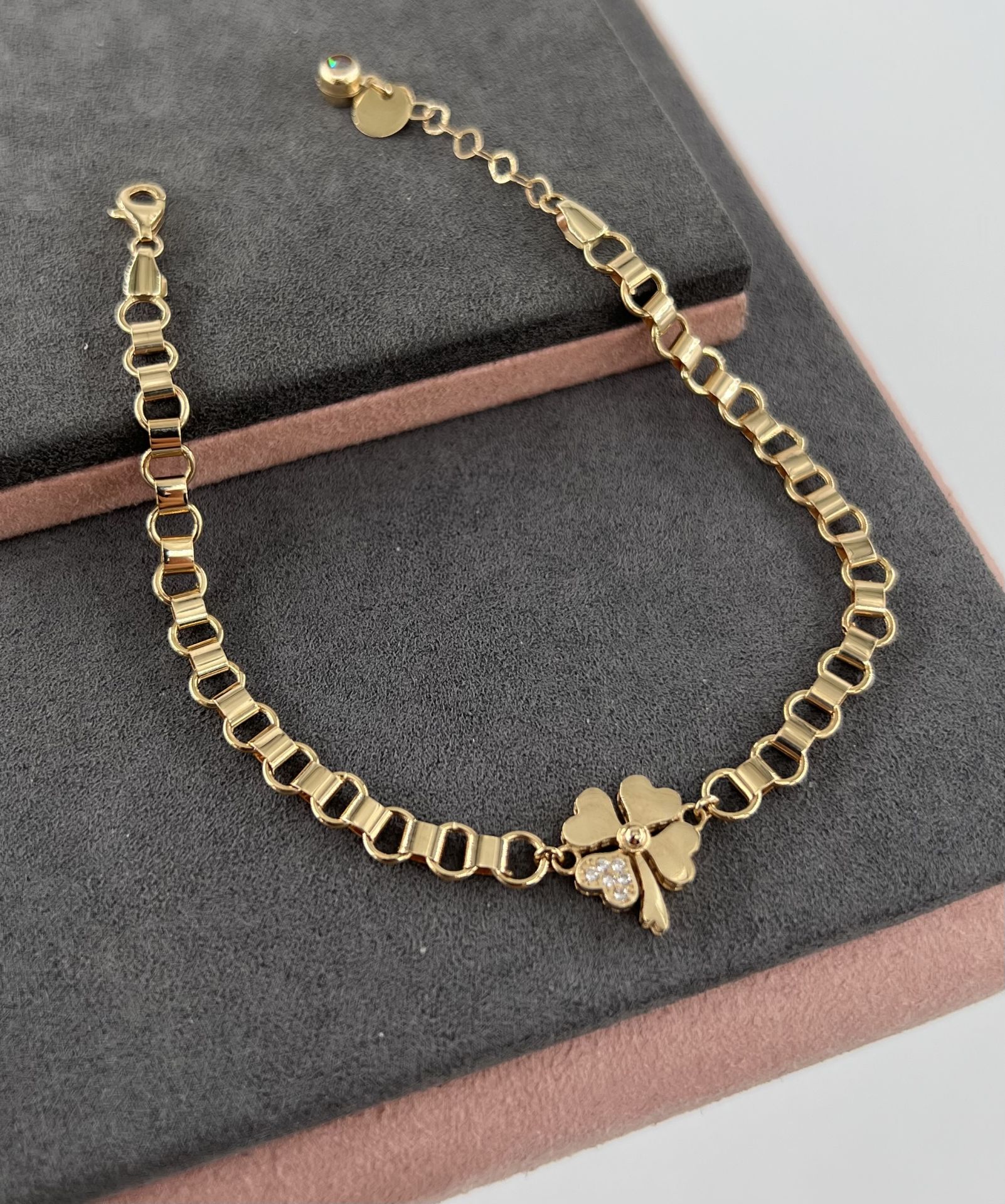 14 AYAR ALTIN YONCA BİLEKLİK